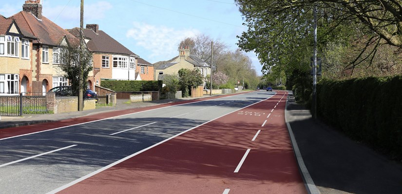 Histon Rd improvements - artist impression 1 Histon Rd improvements - artist impression 1